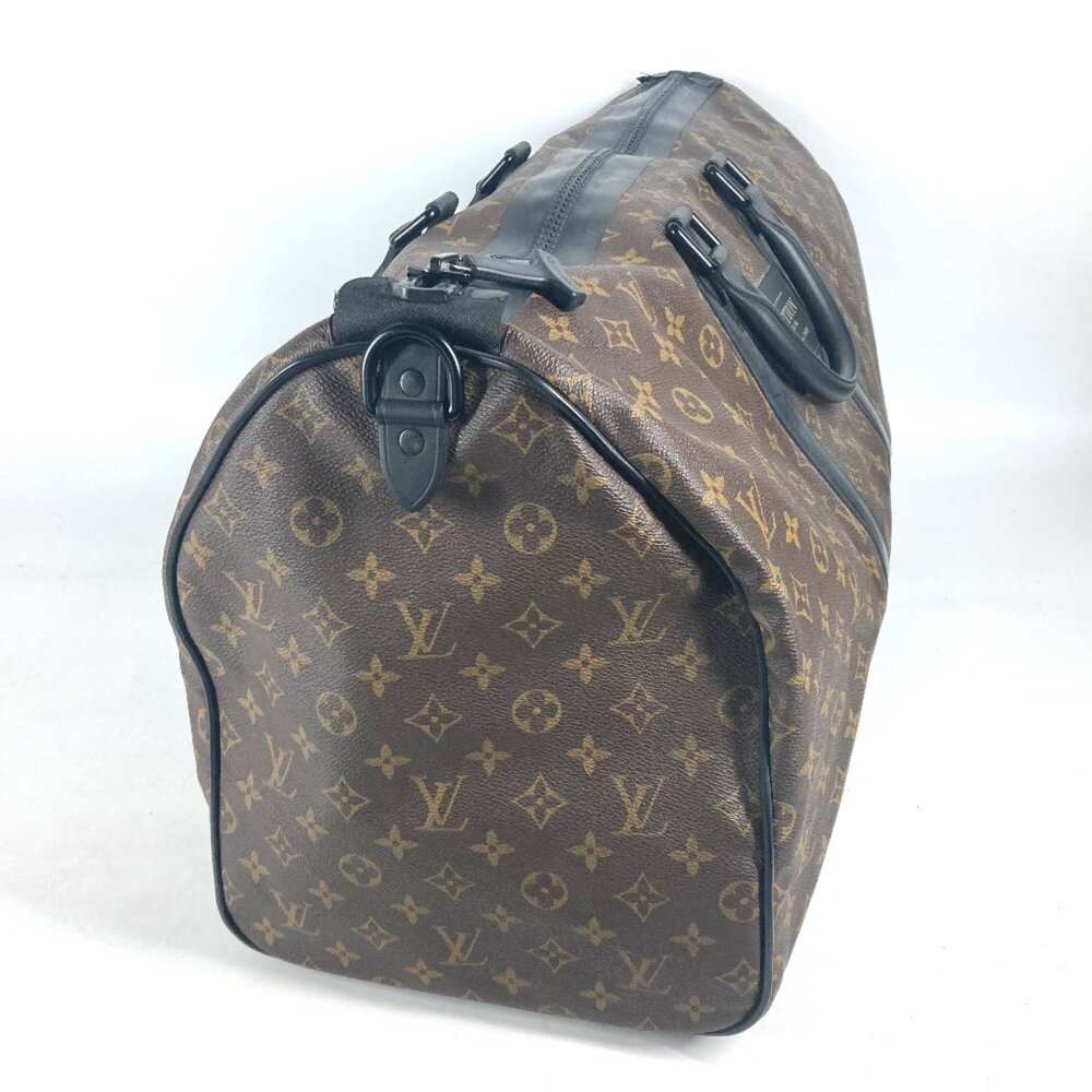 LOUIS VUITTON Authentic Black Monogram Canvas Boston Bag - Picture 4 of 16